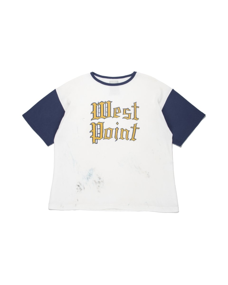 画像1: BOW WOW  WEST POINT LOGO RIBBED SS CS (1)