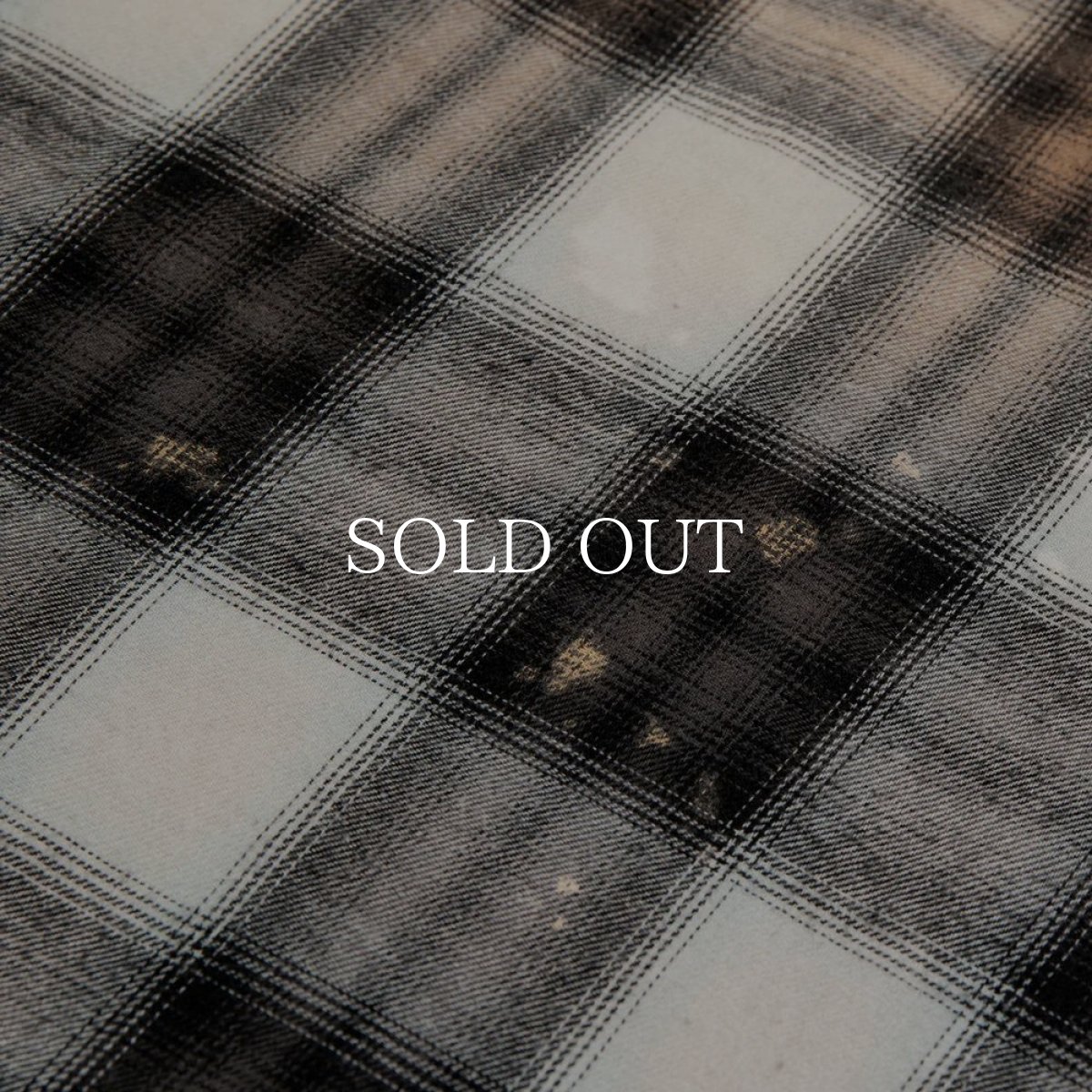 画像5: APPLEBUM  Ombre Check Damage S/S Shirt (5)