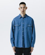 画像5: ROTTWEILER 【先行予約】R9 WASHED DENIM SHIRT (5)
