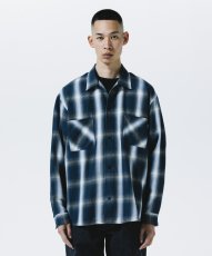 画像5: ROTTWEILER 【先行予約】R9 OMBRE CHECK SHIRT (5)
