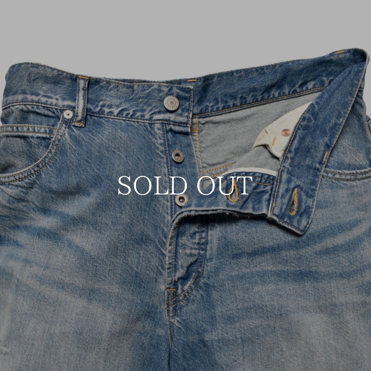 画像11: MINEDENIM  Light weight Denim E.Wide 5pocket USS (11)