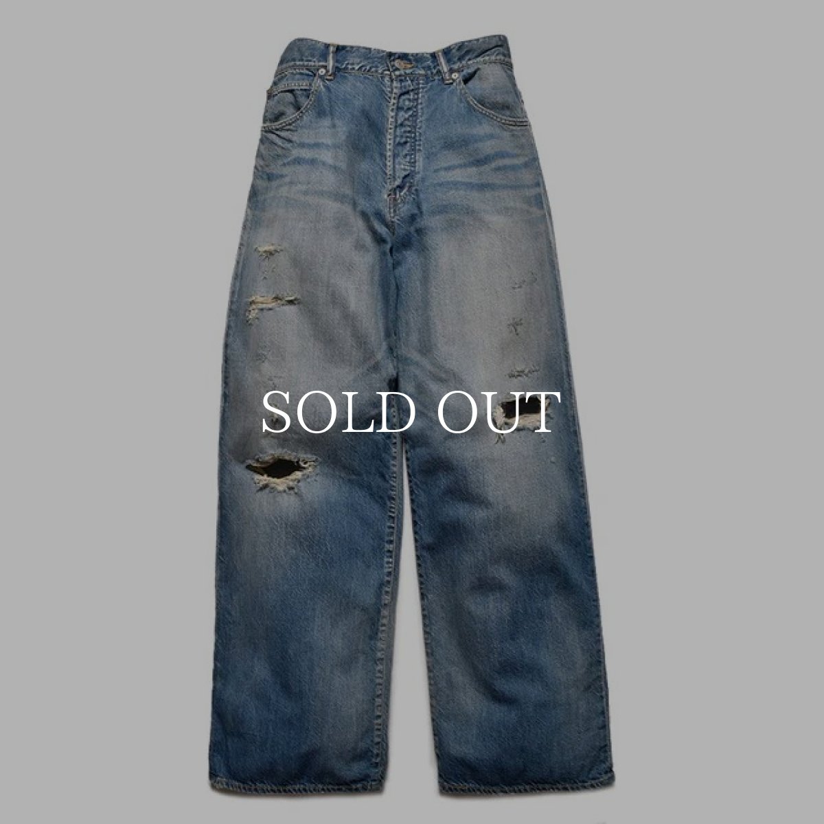 画像8: MINEDENIM  Light weight Denim E.Wide 5pocket USS (8)