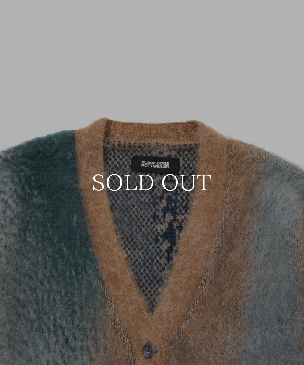画像8: ROTTWEILER  R9 PAINTED CARDIGAN (8)