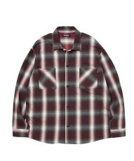 画像6: ROTTWEILER 【先行予約】R9 OMBRE CHECK SHIRT (6)