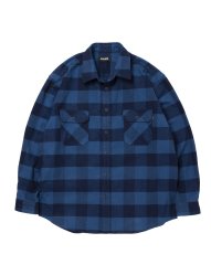 画像1: ROTTWEILER 【先行予約】R9 BUFFALO CHECK SHIRT (1)
