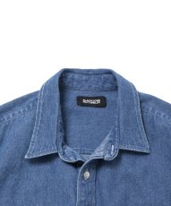 画像2: ROTTWEILER 【先行予約】R9 WASHED DENIM SHIRT (2)