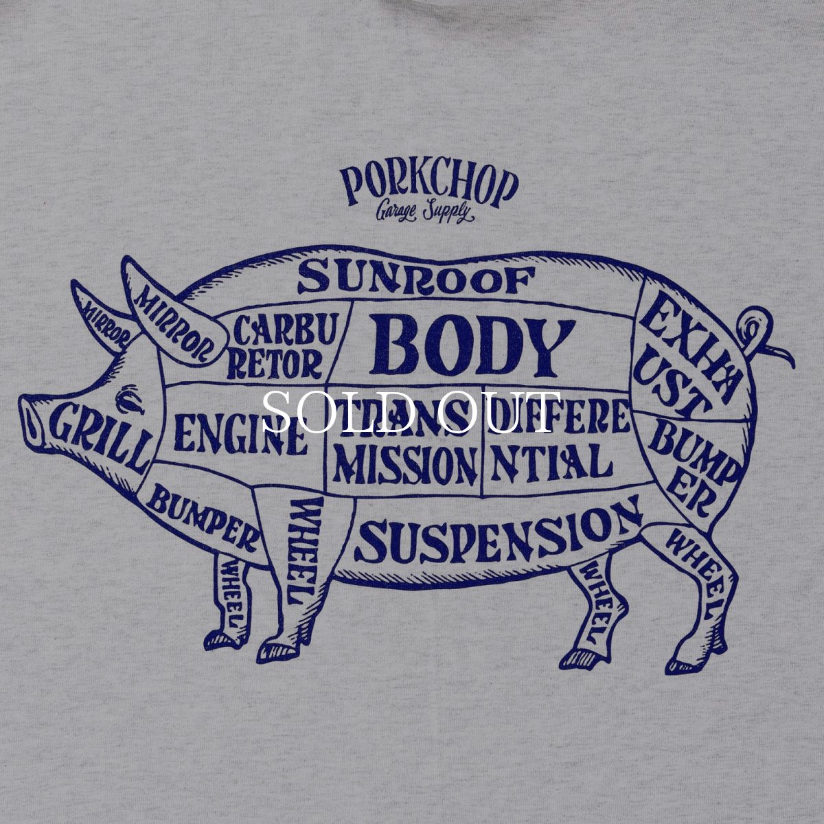 画像13: PORKCHOP GARAGE SUPPLY  MULTI LOGOS TEE 2025 (13)