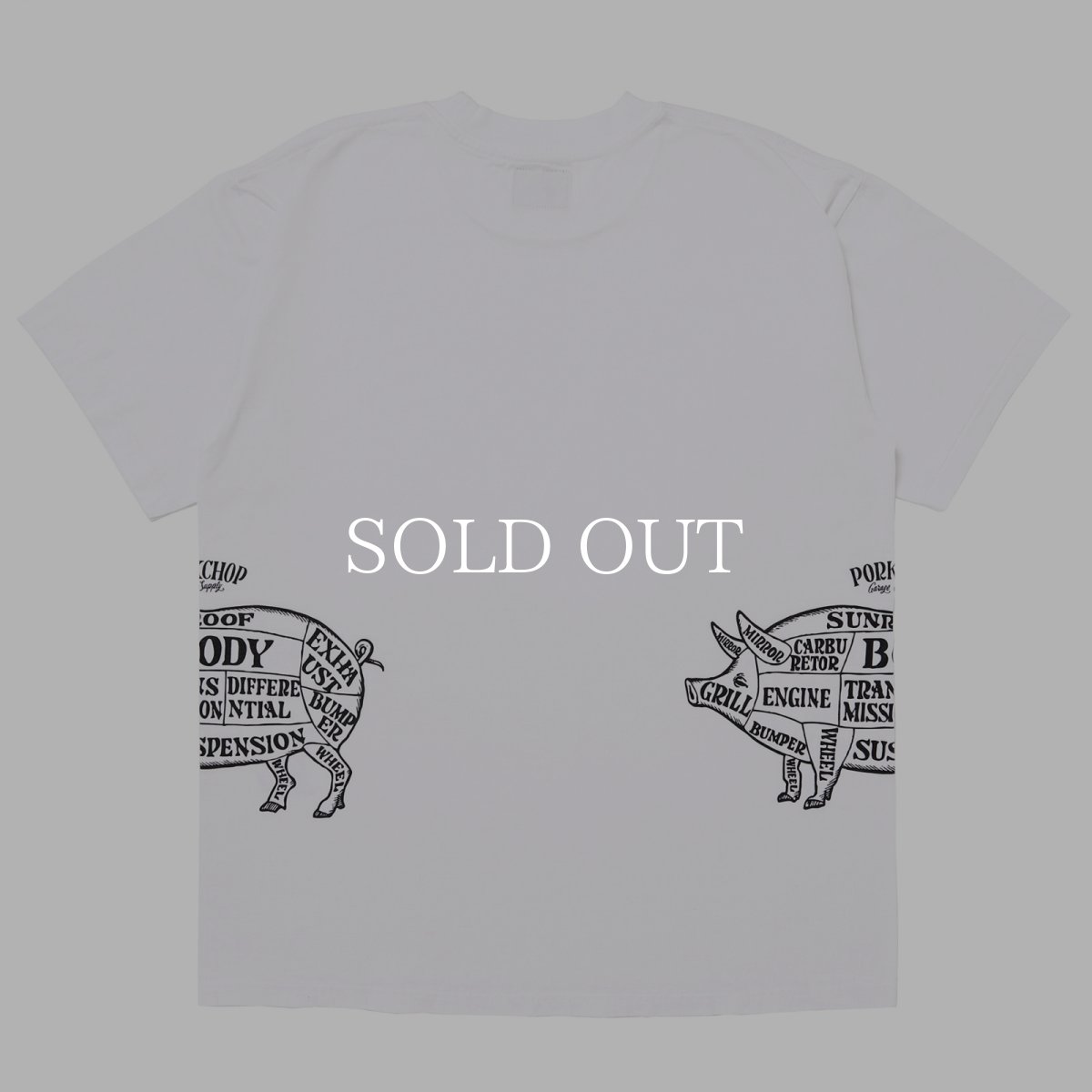 画像3: PORKCHOP GARAGE SUPPLY  MULTI LOGOS TEE 2025 (3)