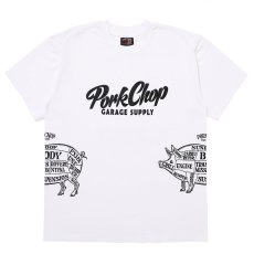 画像1: PORKCHOP GARAGE SUPPLY  MULTI LOGOS TEE 2025 (1)