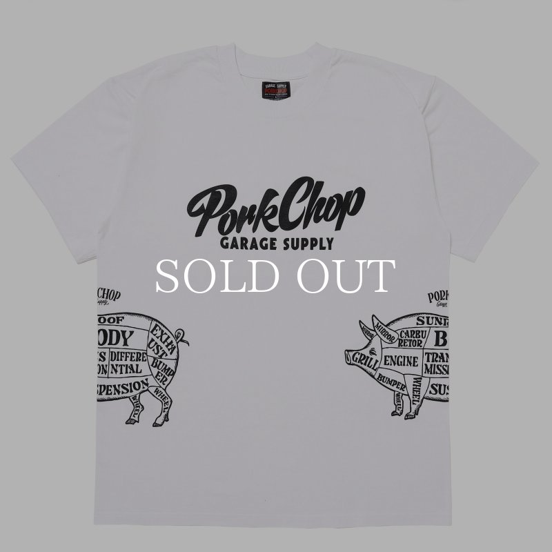 PORKCHOP GARAGE SUPPLY MULTI LOGOS TEE 2025 P0439 公式通販