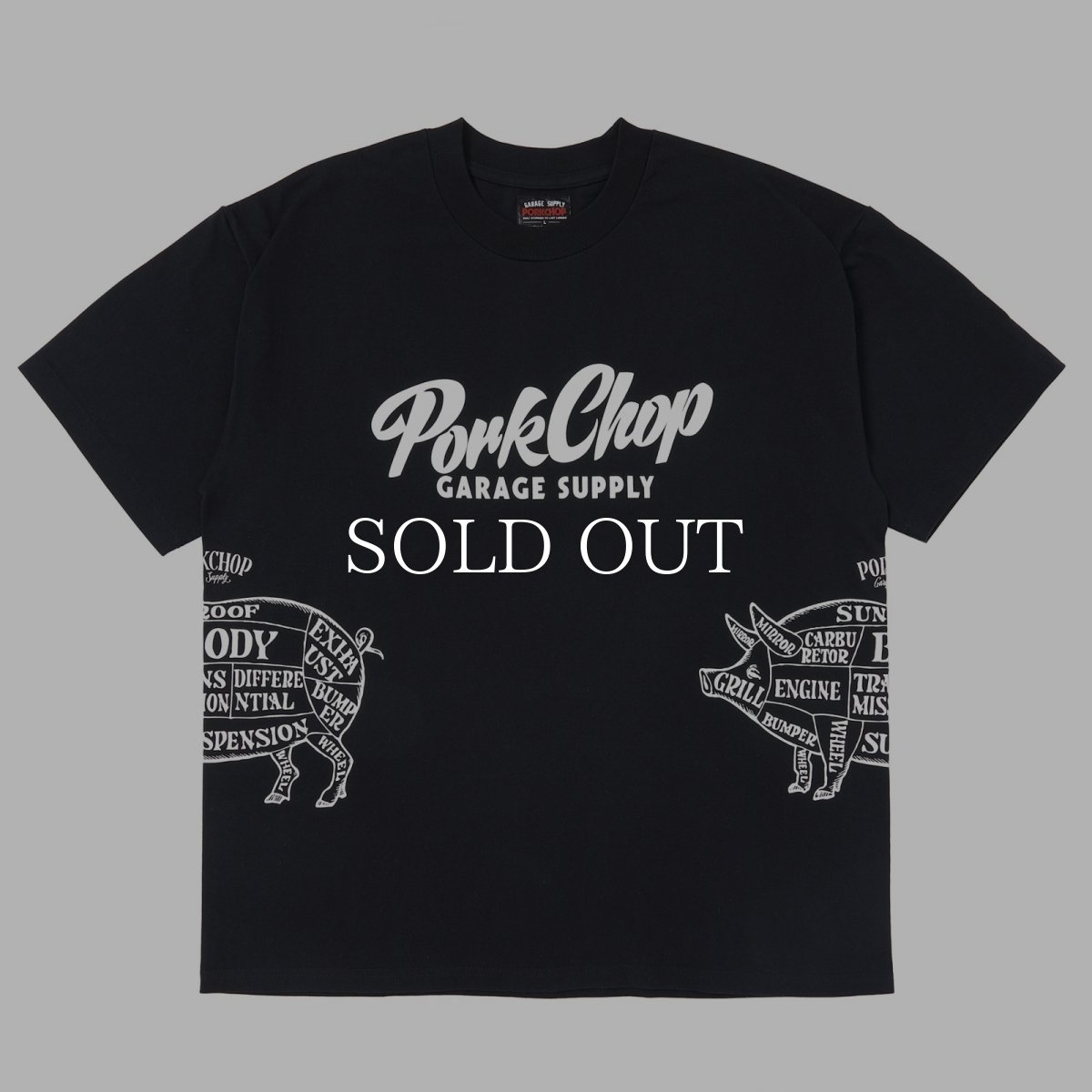 画像5: PORKCHOP GARAGE SUPPLY  MULTI LOGOS TEE 2025 (5)