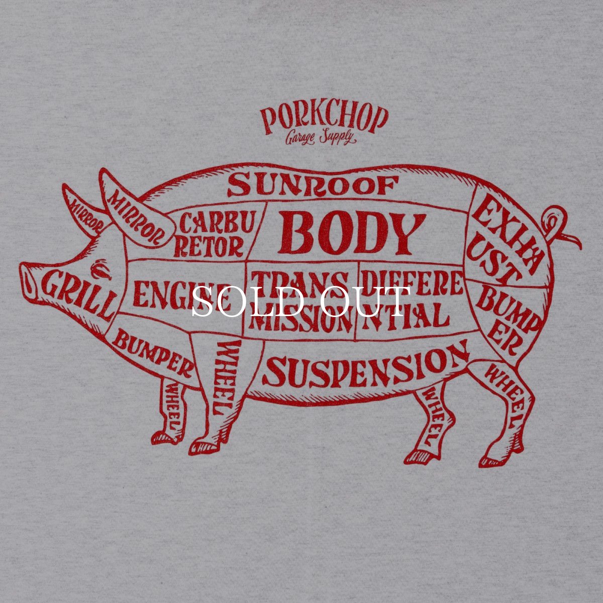 画像12: PORKCHOP GARAGE SUPPLY  MULTI LOGOS TEE 2025 (12)