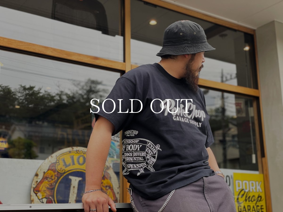 画像14: PORKCHOP GARAGE SUPPLY  MULTI LOGOS TEE 2025 (14)