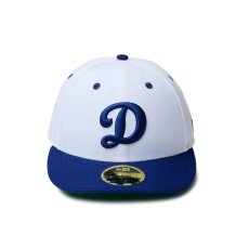 画像2: NEW ERA  LP 59FIFTY Dodgers Pack ロサンゼルス・ドジャース ホワイト ダークロイヤルバイザー (2)