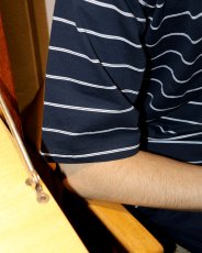 画像3: nonnative  DWELLER S/S TEE BORDER COTTON JERSEY (3)