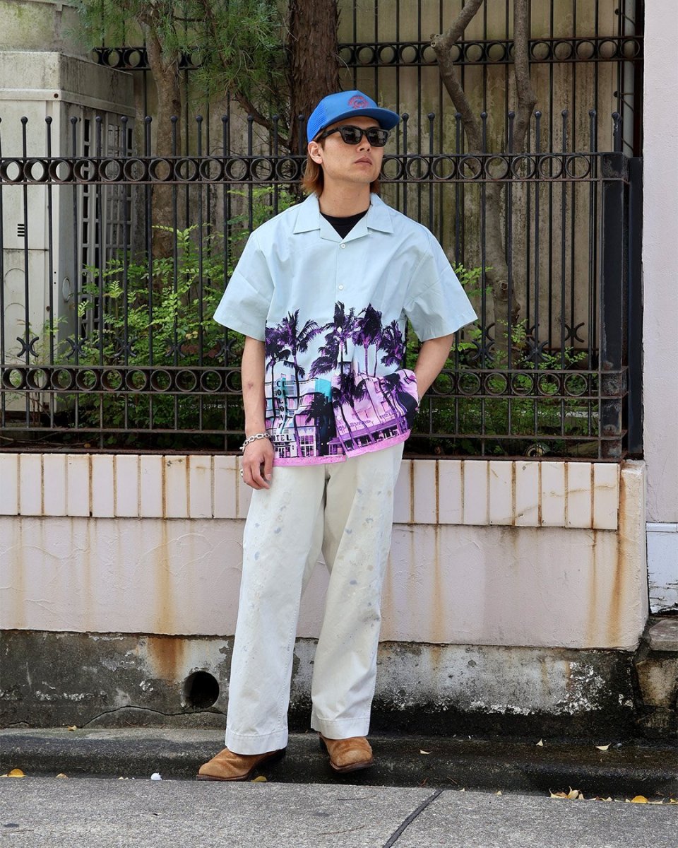 画像6: HideandSeek  Palmtree S/S Shirt (6)