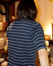 画像4: nonnative  DWELLER S/S TEE BORDER COTTON JERSEY (4)