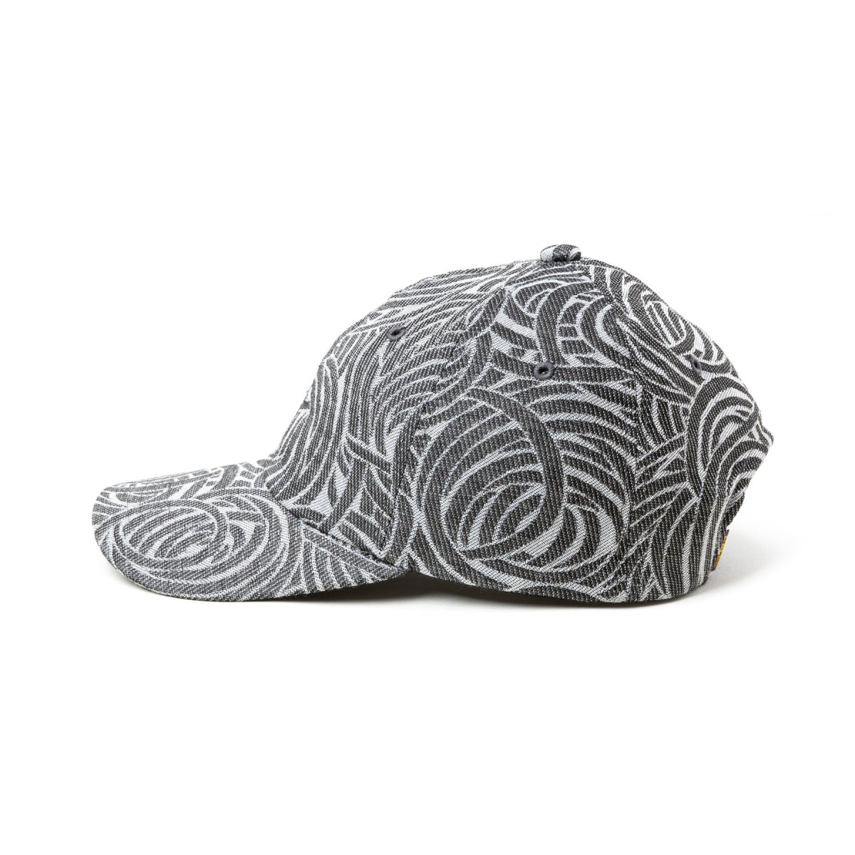 画像2: CALEE  SPIRAL JACQUARD CHAMBRAY CAP (2)