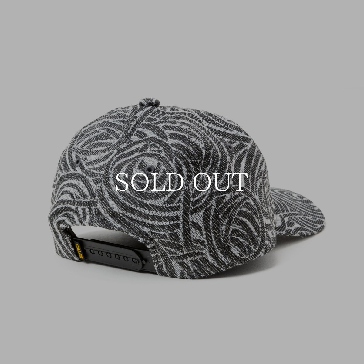 画像3: CALEE  SPIRAL JACQUARD CHAMBRAY CAP (3)