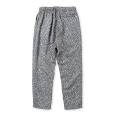 画像2: CALEE  SPIRAL JACQUARD CHAMBRAY EASY TROUSERS (2)
