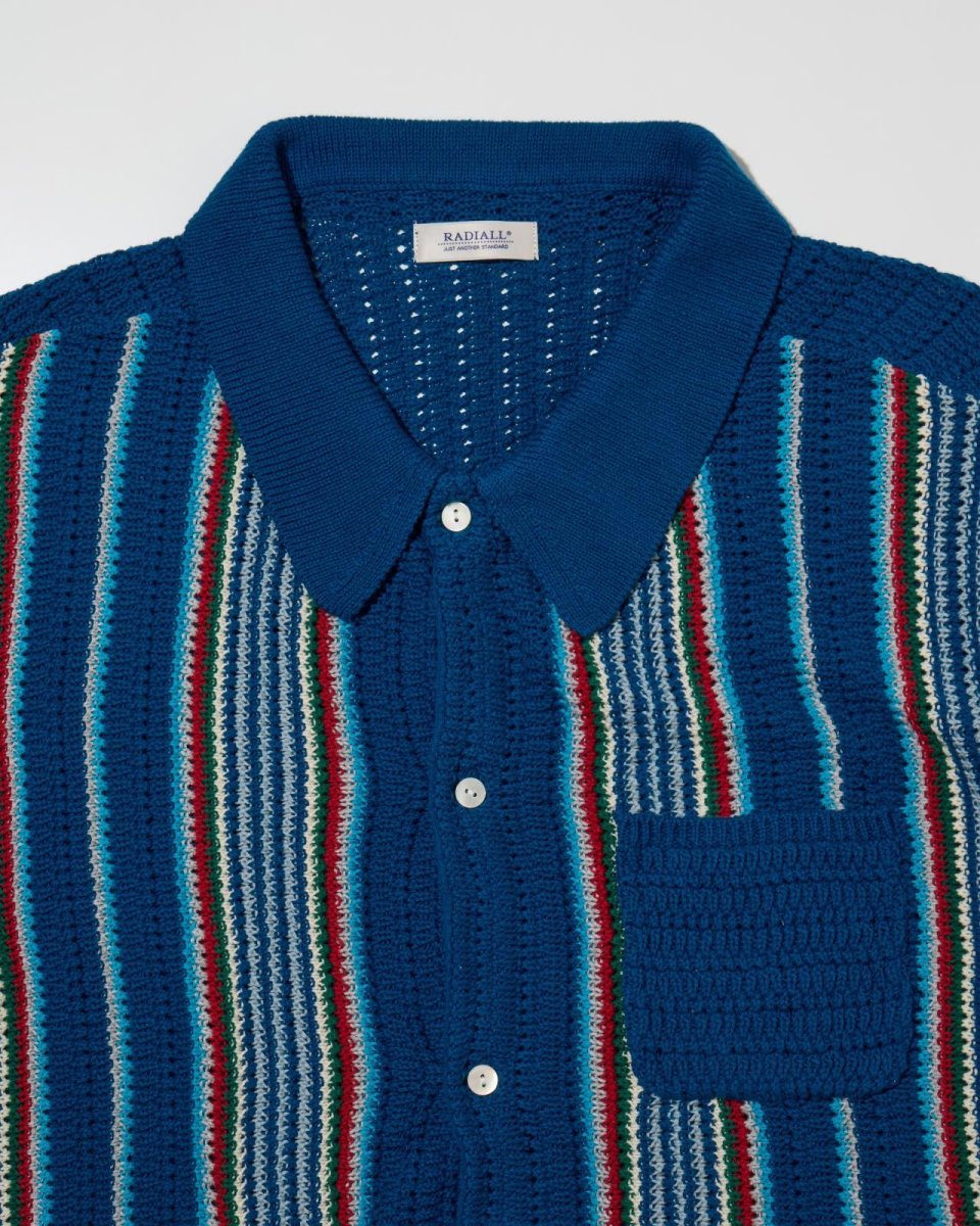 画像6: RADIALL  NUMBER FIVE SOUTH-REGULAR COLLARED SWEATER S/S (6)