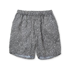 画像1: CALEE  SPIRAL JACQUARD CHAMBRAY EASY SHORTS (1)