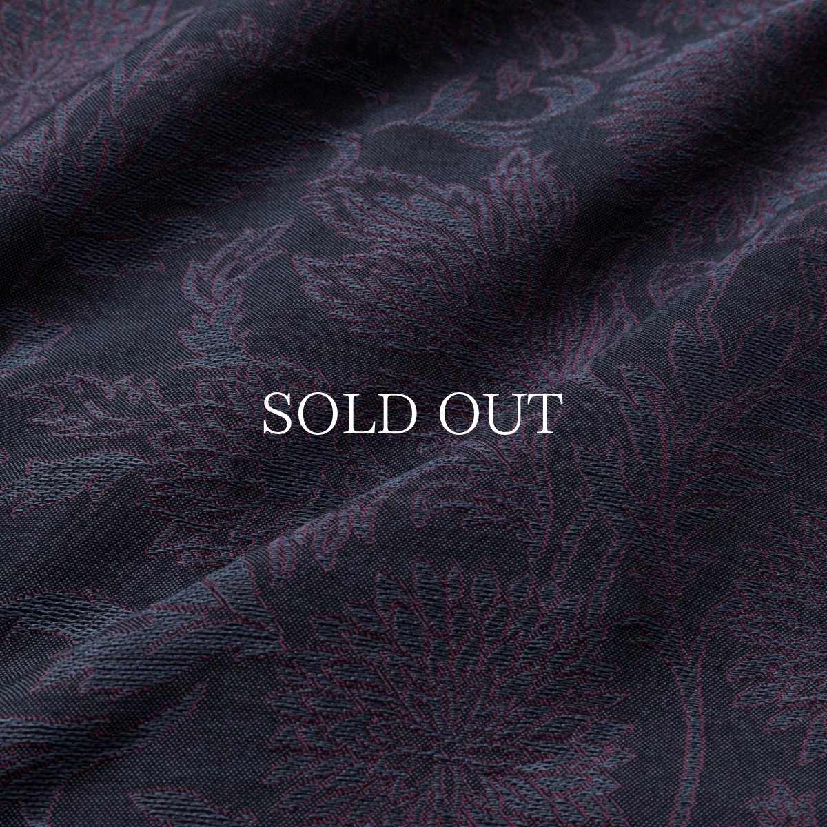 画像6: CALEE  FLOWER JACQUARD CHAMBRAY S/S SH (6)