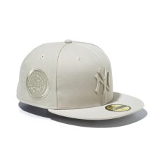 画像1: NEW ERA  59FIFTY Tonal Logo ニューヨーク・ヤンキース ストーン (1)