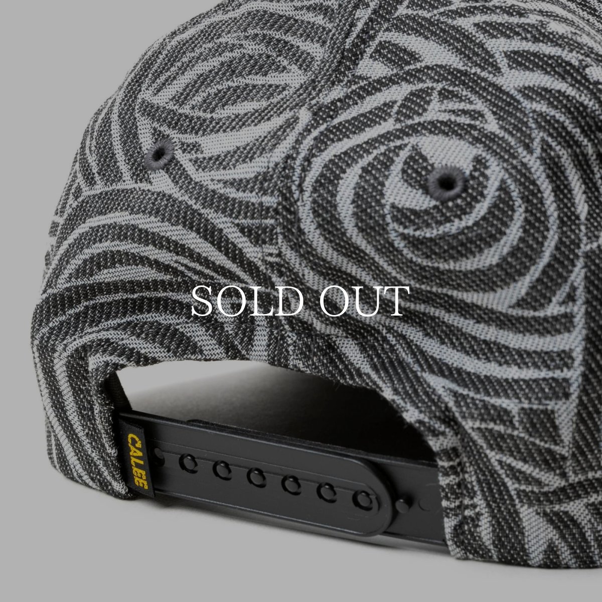 画像5: CALEE  SPIRAL JACQUARD CHAMBRAY CAP (5)