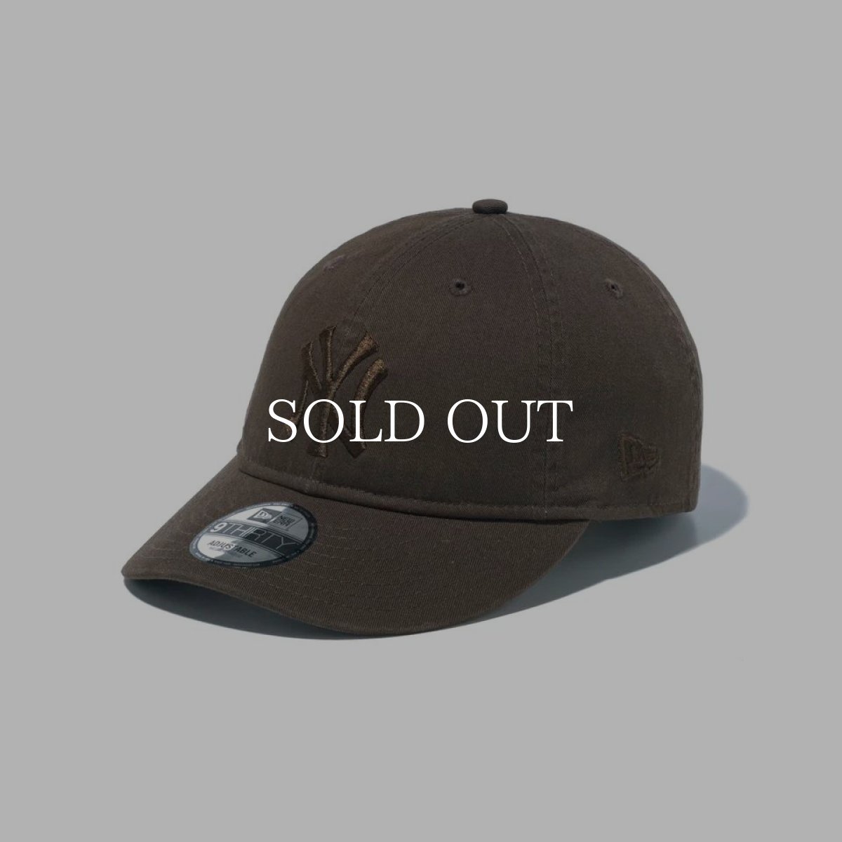 画像1: NEW ERA  9THIRTY Tonal Logo ニューヨーク・ヤンキース ウォルナット (1)
