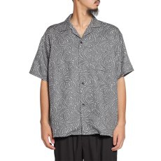 画像7: CALEE  SPIRAL JACQUARD CHAMBRAY S/S SH (7)