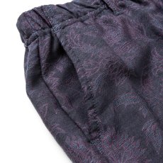 画像4: CALEE  FLOWER JACQUARD CHAMBRAY EASY TORUSERS (4)