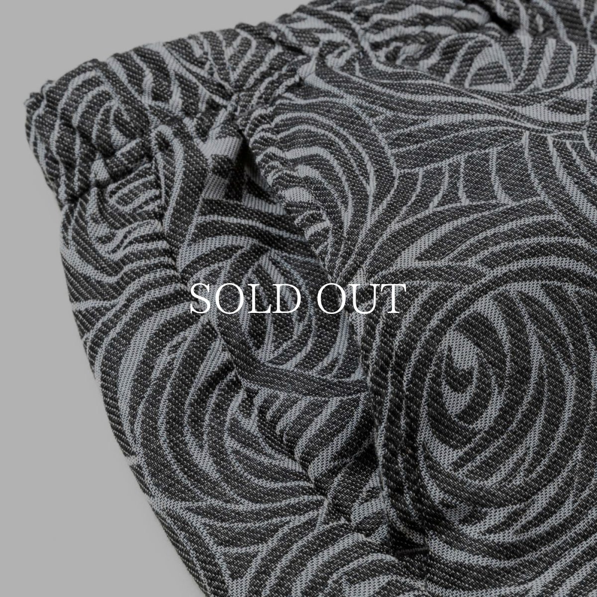 画像4: CALEE  SPIRAL JACQUARD CHAMBRAY EASY TROUSERS (4)