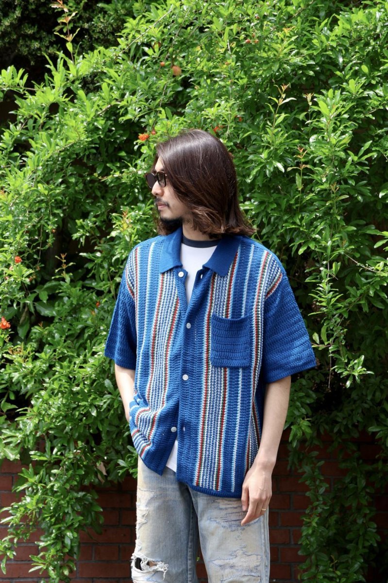 画像10: RADIALL  NUMBER FIVE SOUTH-REGULAR COLLARED SWEATER S/S (10)