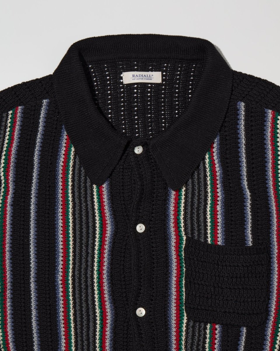 画像3: RADIALL  NUMBER FIVE SOUTH-REGULAR COLLARED SWEATER S/S (3)