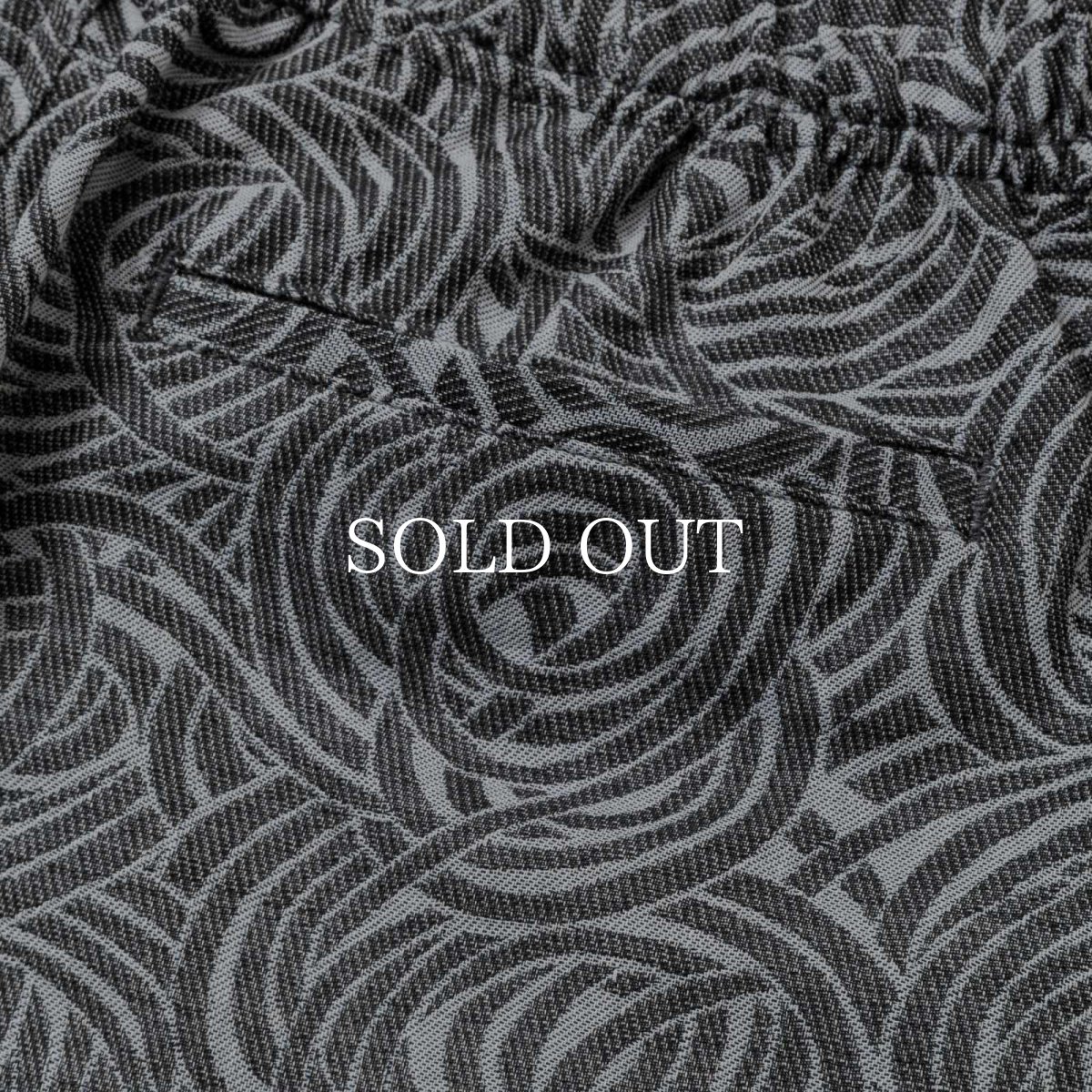 画像6: CALEE  SPIRAL JACQUARD CHAMBRAY EASY SHORTS (6)