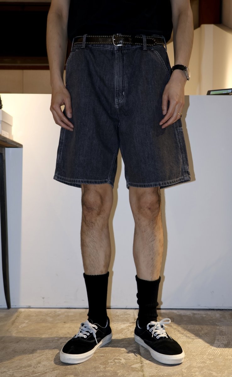 画像7: MASSES   PAINTER SHORT DENIM (7)