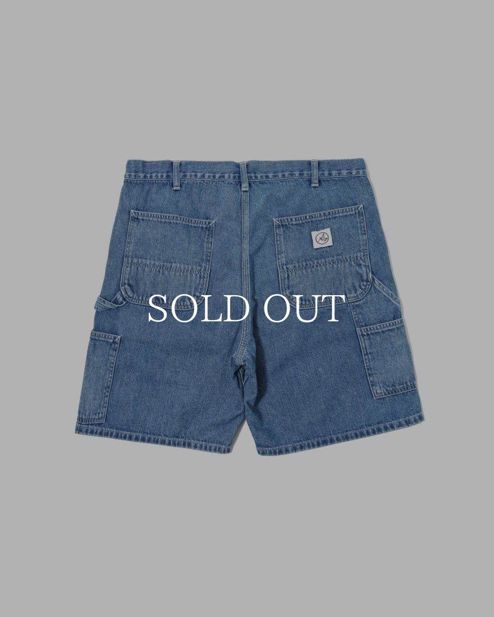 画像2: MASSES   PAINTER SHORT DENIM (2)