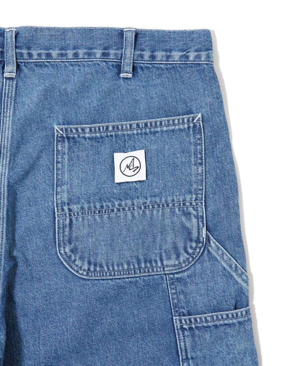 画像3: MASSES   PAINTER SHORT DENIM (3)