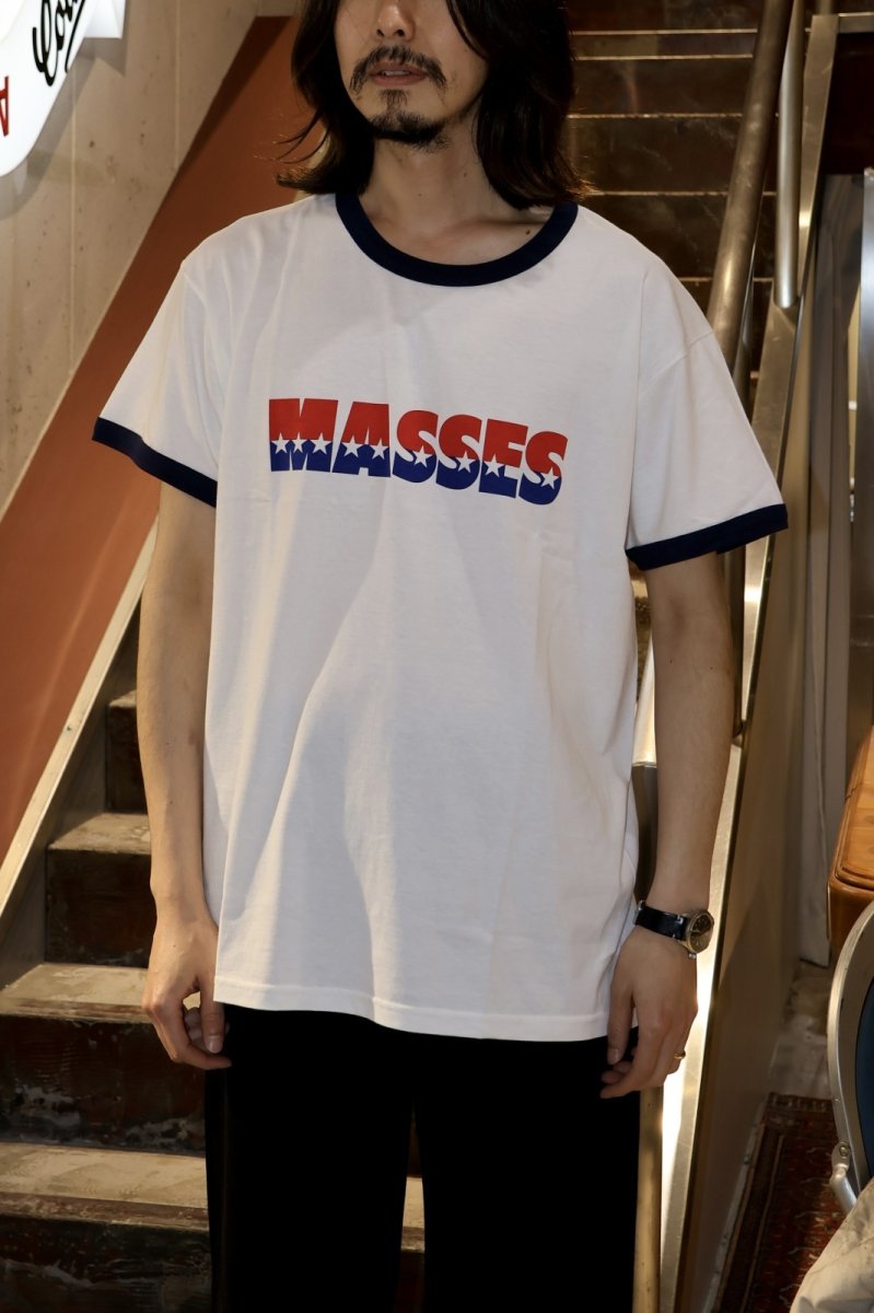 画像9: MASSES  RINGER T-SHIRT STAR (9)