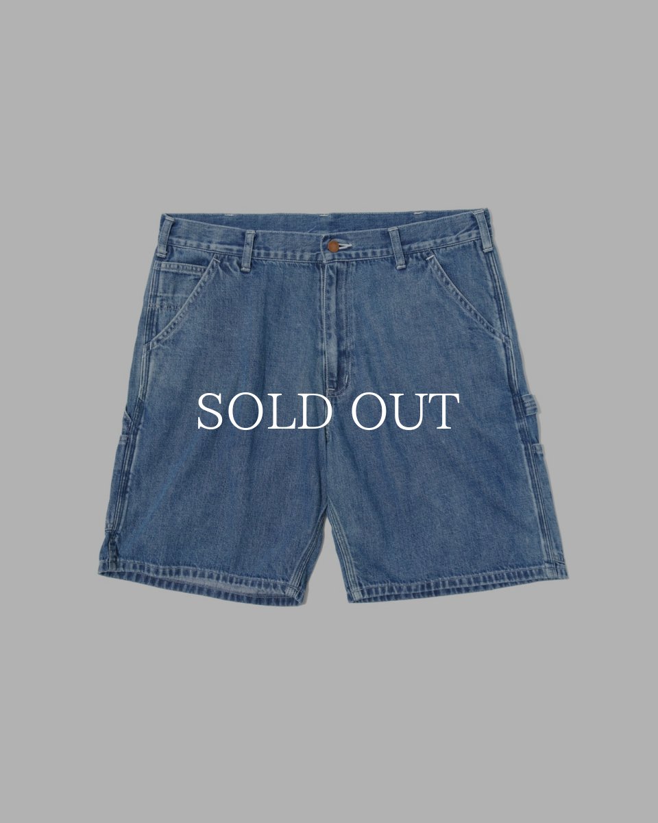 画像1: MASSES   PAINTER SHORT DENIM (1)