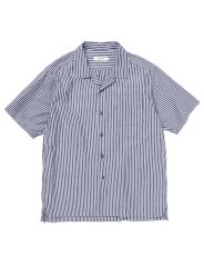 画像1: nonnative  VOYAGER S/S SHIRT C/Li/Ra BROAD STRIPE (1)