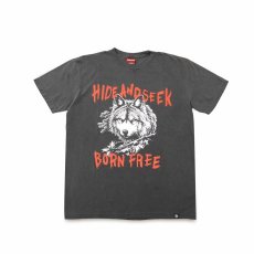 画像1: HideandSeek  Wolf S/S Tee(Front) (1)