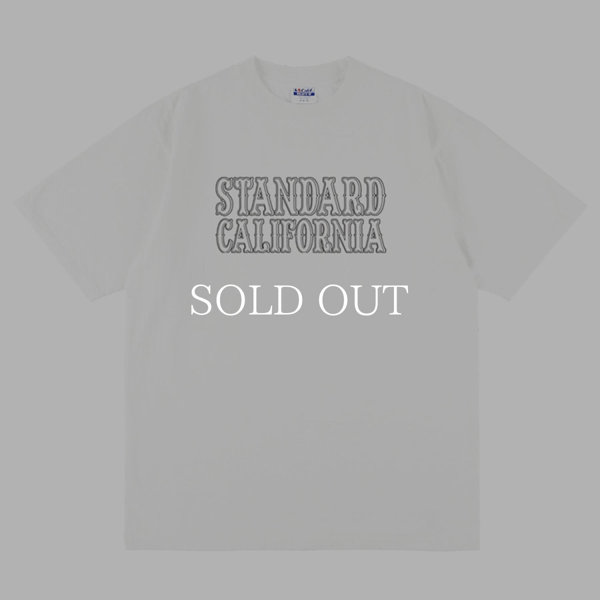 画像1: STANDARD CALIFORNIA  SD Heavyweight Basic Logo T (1)