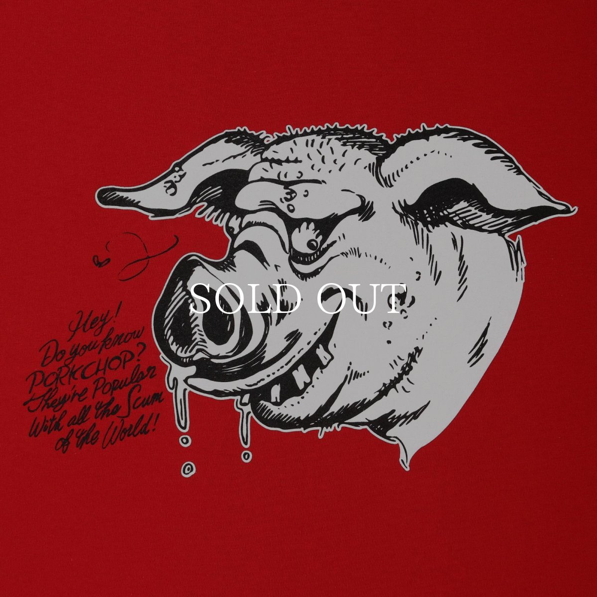 画像15: PORKCHOP GARAGE SUPPLY  SCUM TEE (15)