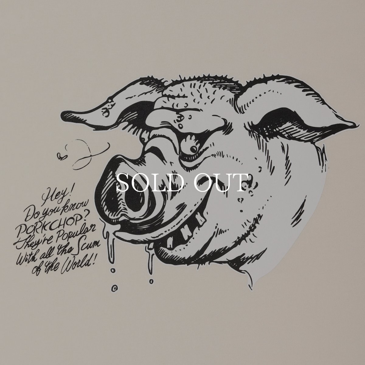 画像11: PORKCHOP GARAGE SUPPLY  SCUM TEE (11)