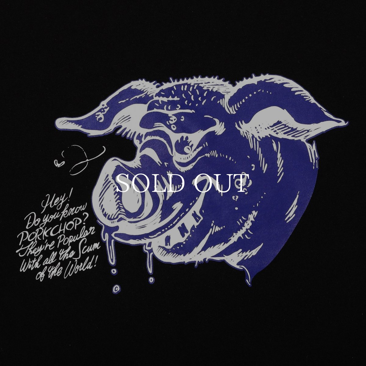 画像3: PORKCHOP GARAGE SUPPLY  SCUM TEE (3)