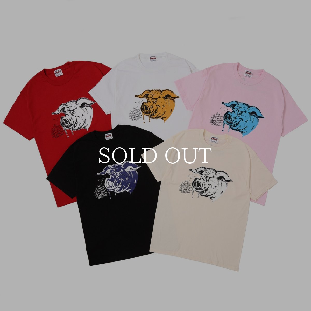 画像1: PORKCHOP GARAGE SUPPLY  SCUM TEE (1)