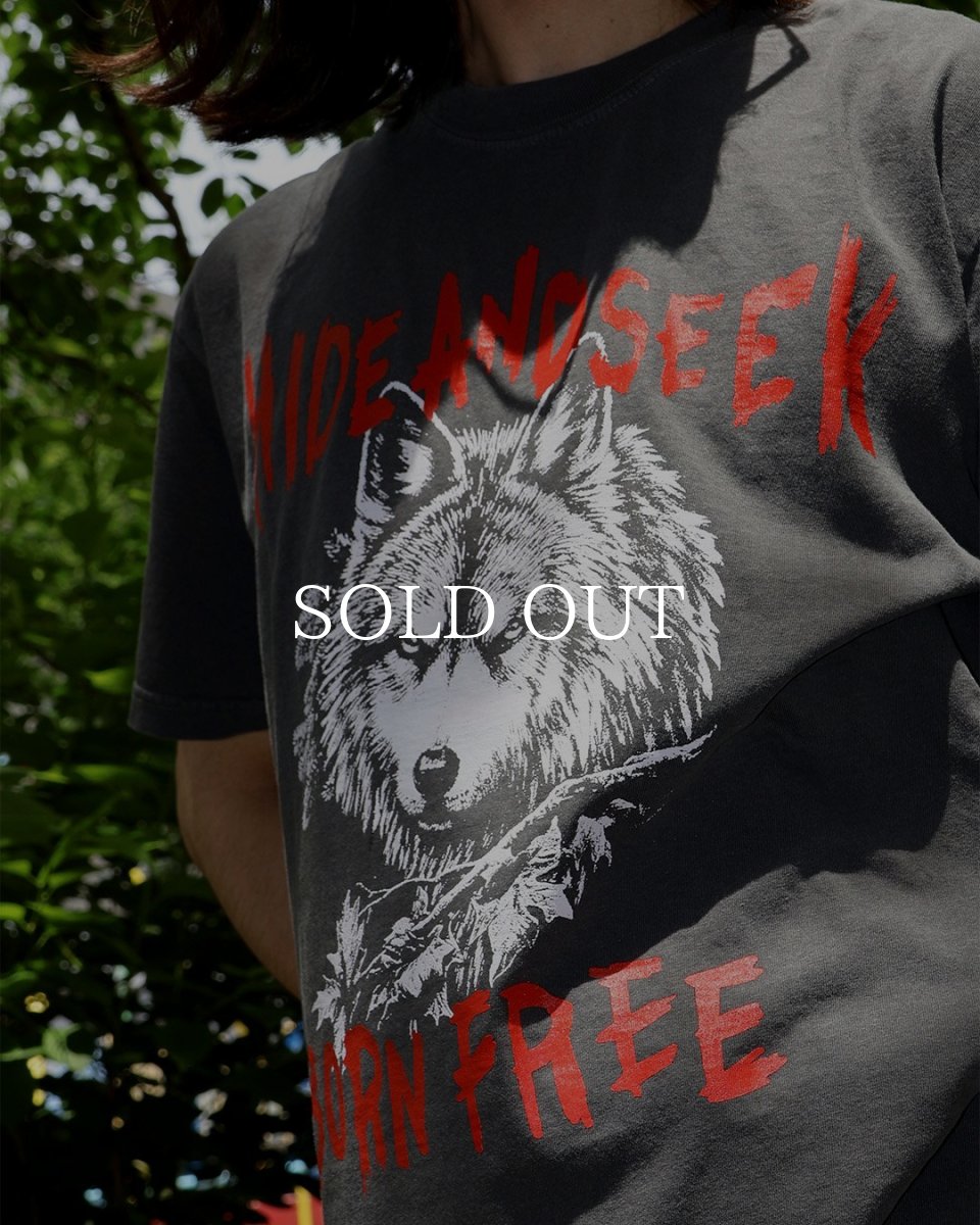 画像4: HideandSeek  Wolf S/S Tee(Front) (4)