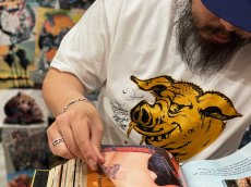画像22: PORKCHOP GARAGE SUPPLY  SCUM TEE (22)